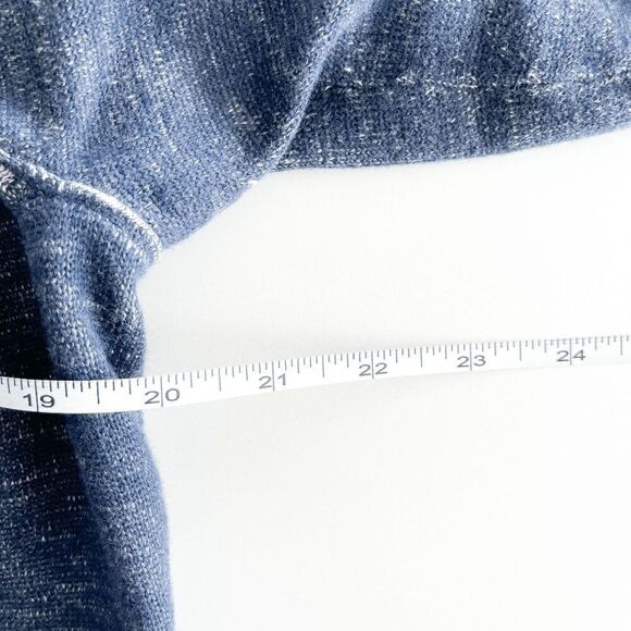 Gap Men's Classic Cotton Knitted Cardigan Sweater Blue Large - Picture 7 of 7